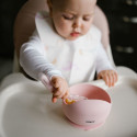 Babyono silicone suction bowl pink 1481/02