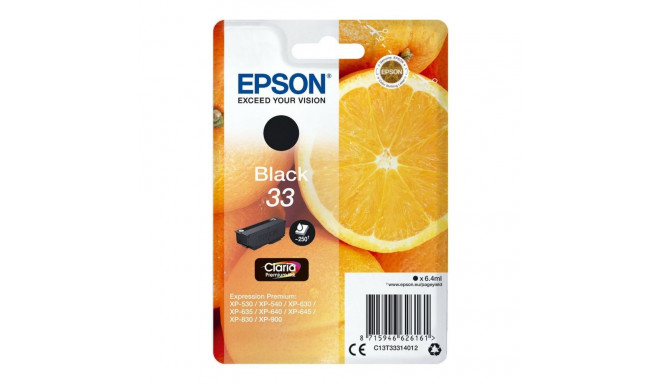 Originaalne Tindikassett Epson T3331 Must