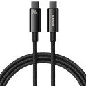 Baseus CAWJ040001 USB-C - USB-C kabel 240W 480Mb/s 1m - černý