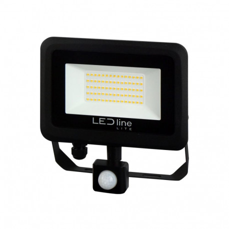 LED line LITE prožektor FOTON 100W 4000K 10000lm liikumisanduriga, IP65