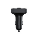 Car Bluetooth 5.0 FM Transmitter 2xUSB + USB-C, Black