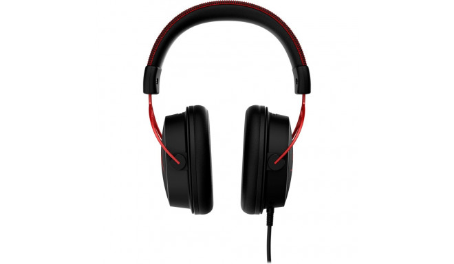 "HP HyperX Cloud Alpha Gaming Headset - Over-Ear - schwarz/rot -"