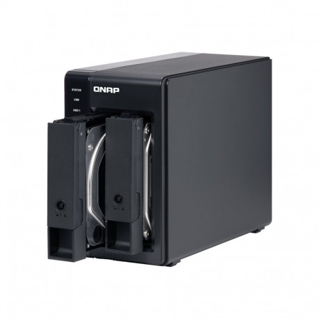 QNAP 2 pesaga USB Type-C otseühendusega salvestusseade riistvaralise RAID-iga | TR-002 | Mikro | 6 G