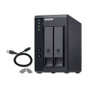 QNAP TR-002 2 Bay USB Type-C Direct Attached Storage with Hardware RAID