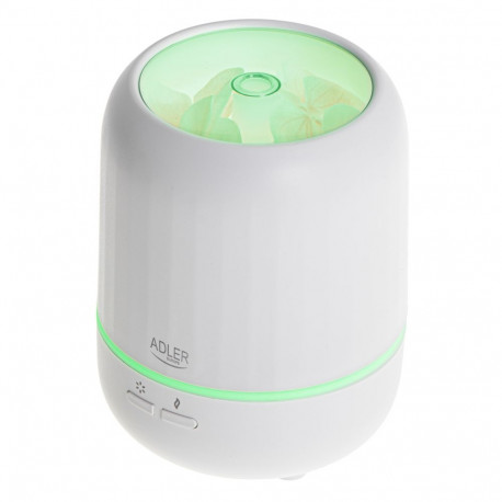Adler | Ultrasonic aroma diffuser 3in1 | AD 7968 | Ultrasonic | Suitable for rooms up to 25 m² | Whi