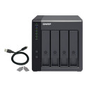 QNAP | 4-Bay | TR-004 | Up to 4 HDD/SSD Hot-Swap | Micro processor with hardware RAID | Processor fr