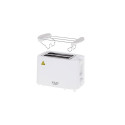 Adler | AD 3223 | Toaster | Power 750 W | Number of slots 2 | Housing material Plastic | White