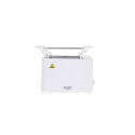 Adler | AD 3223 | Toaster | Power 750 W | Number of slots 2 | Housing material Plastic | White