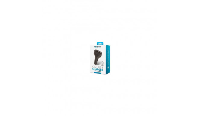 Forever Universal Triple USB car charger CC-05 4.8A Black