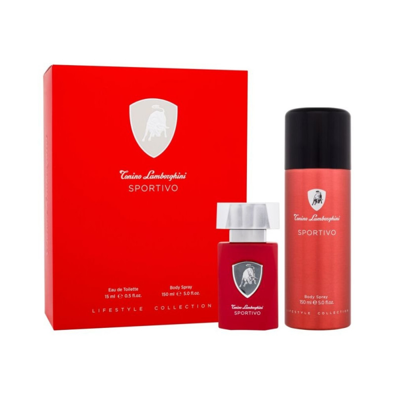 Lamborghini Sportivo Eau de Toilette (15ml) (Edt 15 ml Body
