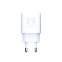 3mk USB charger HyperCharger 20W 1xUSB-C + 1xUSB-A PD/QC 