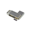 GOODRAM 128GB PENDRIVE USB 3.2 Gen.1 oraz USB-C OTG Silver ODA3-1280S0R11