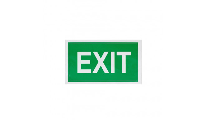 STICKER EXIT 100X180MM