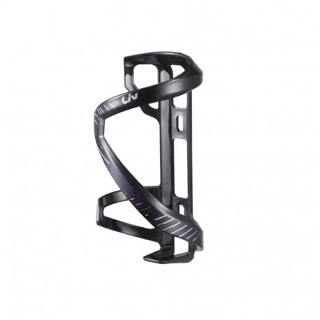 Pudelihoidja LIV Airway Composite Sidepull L, Black/Purple, must-lilla