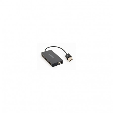 Gembird USB-jaotur UHB-U2P4-04 4-pordiline, must
