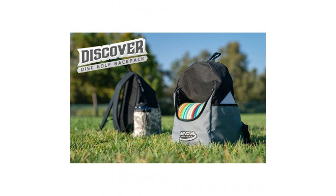 Seljakott Innova Discover Backpack hall/must