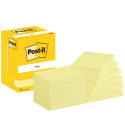 Note paper 76x102mm POST-IT 657 yellow 12x100 sheets