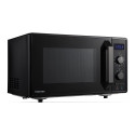 3-in-1 Microwave Oven with Grill and Combination Hob, 23 Litres, Rotating Plate with Storage, Timer,