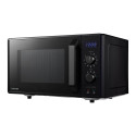 3-in-1 Microwave Oven with Grill and Combination Hob, 23 Litres, Rotating Plate with Storage, Timer,