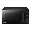 3-in-1 Microwave Oven with Grill and Combination Hob, 23 Litres, Rotating Plate with Storage, Timer,