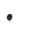 KNOB WC BLACK