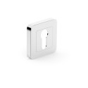 PZ ESCUTCHEON ON SQUARE ROSET, CHROME