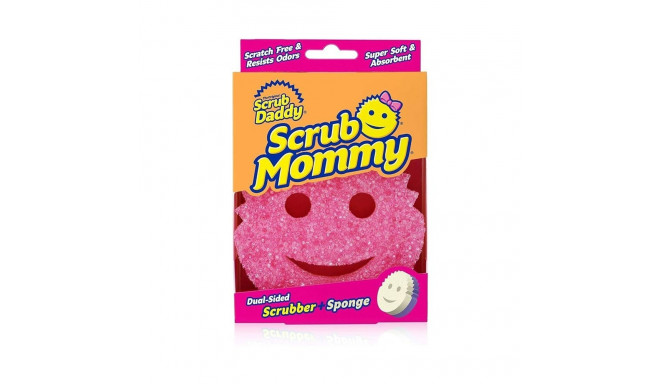 SPONGE FOR SCRUB SCRUB MOMMY PINK