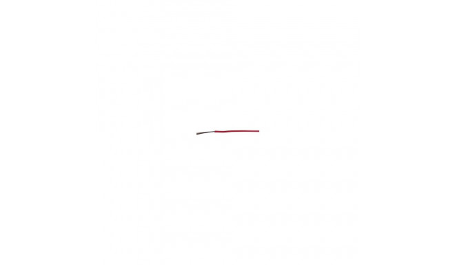 Hook up wire 0.50mm², Red 500V PVC ø1.90mm, Cu, 100m/reel