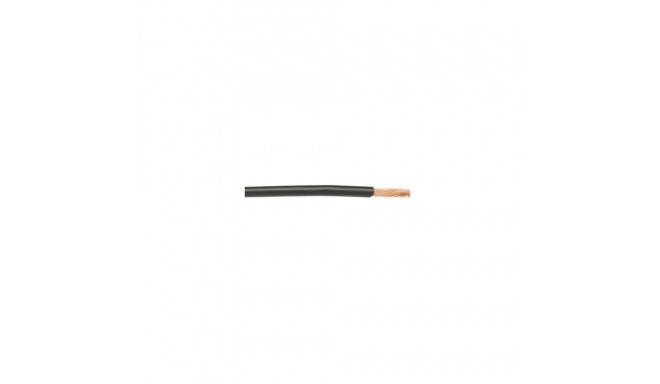 Montaažijuhe 0,51mm², must plank,  AWG20 UL1569/UL1007 30,5m