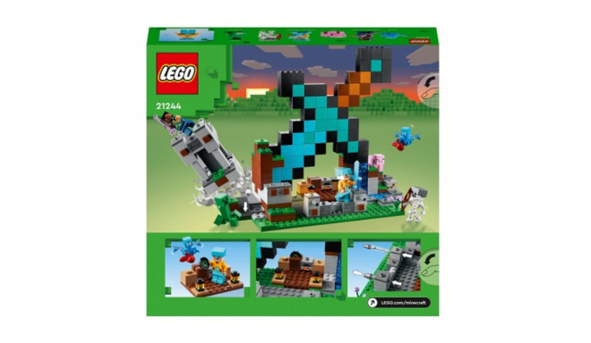 LEGO 21244 Minecraft The Sword Outpost Construction Toy