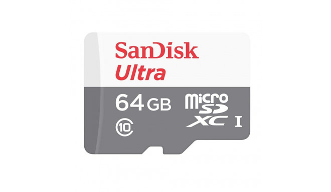 SANDISK memory card ULTRA micro SDXC 64GB 100MB/s class 10