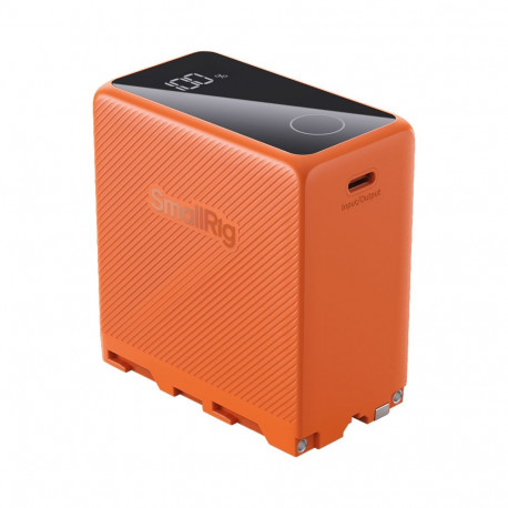 SmallRig 4576 Camera Battery USB-C Rechargeable NP-F970 Orange