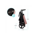 Stroller KINDERKRAFT GRANDE + PINK 22KG