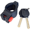 Bicycle lock Gerda Gray Flex 1500/10V OSFL0150010 B3V2XP