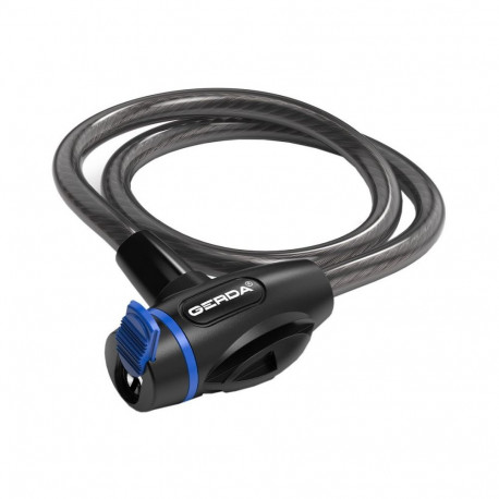 Gerda bicycle lock loop, body, round Flex 650/10T OSFL006501006T2XP