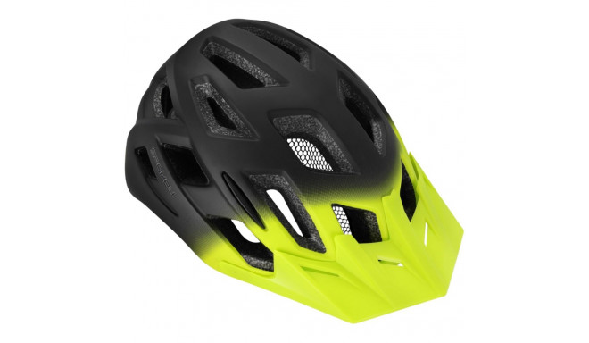 Kask rowerowy z oświetleniem Spokey Pointer M czarno-żółty 941260