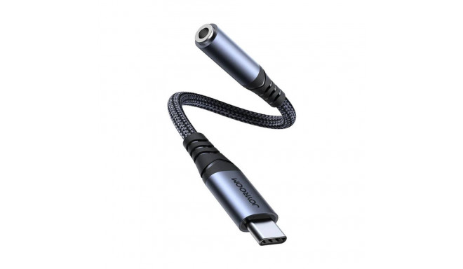 Audio adapter Joyroom SY-C01 Type-C to 3.5mm (black)