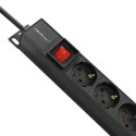 Power strip for RACK 16A PDU,16xSCHUKO,vertical