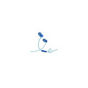 TCL SOCL100BL In-ear Wired Headset Blue