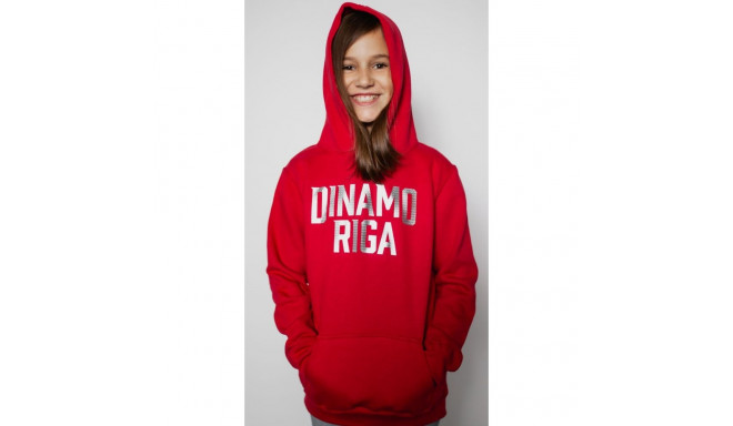 Dinamo - CHILDREN'S SWEATER DINAMO WITH HOOD 12Y Red