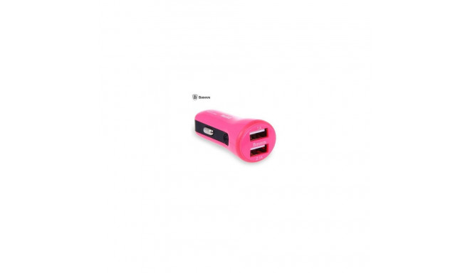 Baseus Universal Tiny Car Charger CCALL-CR0R Pink