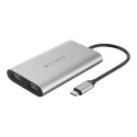 HyperDrive USB-C Station/Replicator - HDMI x2 Gray (HDM1-GL)