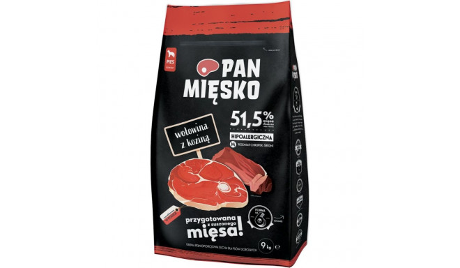 Mr. Meat kuiv koeratoit veiseliha kitsega (täiskasvanud) krõbinad M 20 kg