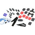 Xrec Basic Mounting Kit For Gopro Hero 5 4 3+ 2 + / Sjcam / Xiaomi / Xiaoyi