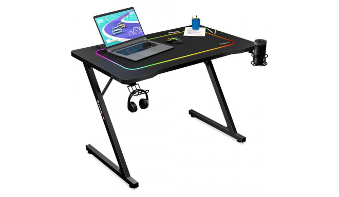 Huzaro Hero 1.8 desk Black 100 cmx60 cm