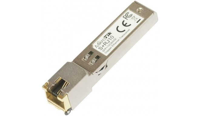 MikroTik S+RJ10 RJ45 SFP+ 10GbE vaskmoodul Mikrotikule kuni 200m