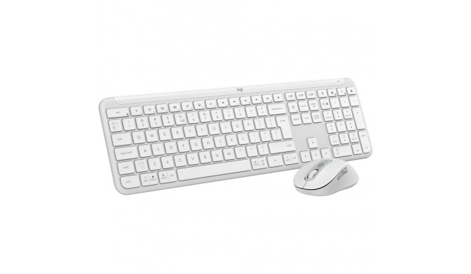 Logitech Signature Slim MK950 klaviatuur + hiir valge (920-012491)