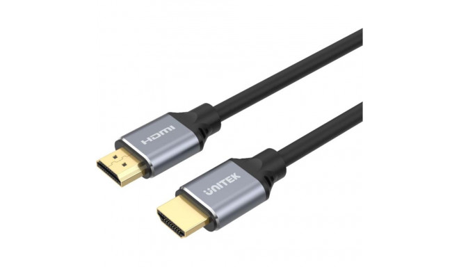 Unitek HDMI - HDMI kaabel 2m hõbedane (C138W)