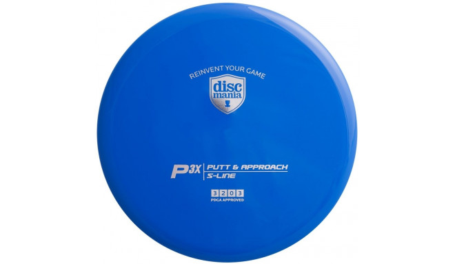 Discgolf DISCMANIA Putter S-LINE P3X sinine 3/2/0/3