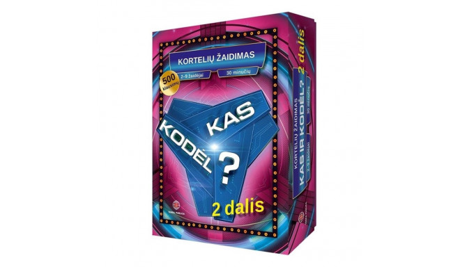 BOARD GAME KAS IR KODĖL 2